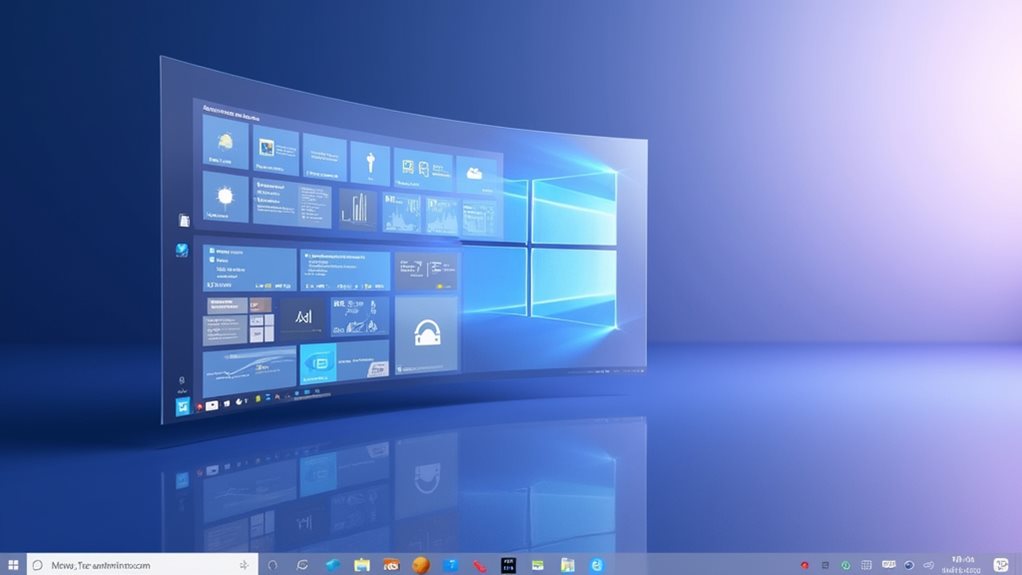 nostalgic modern desktop experience